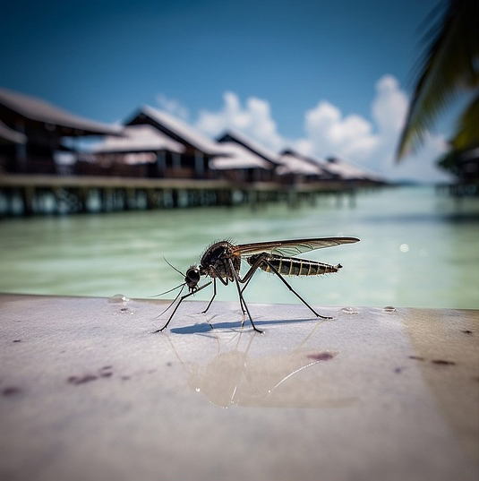 Комары на Мальдивах